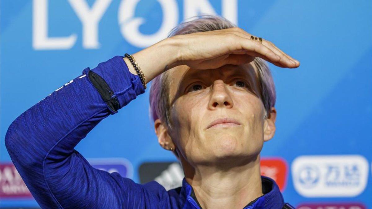 Megan Rapinoe habló en rueda de prensa previa a la final del Mundial femenino