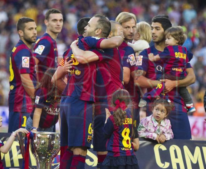 La celebración del FC Barcelona, en imágenes