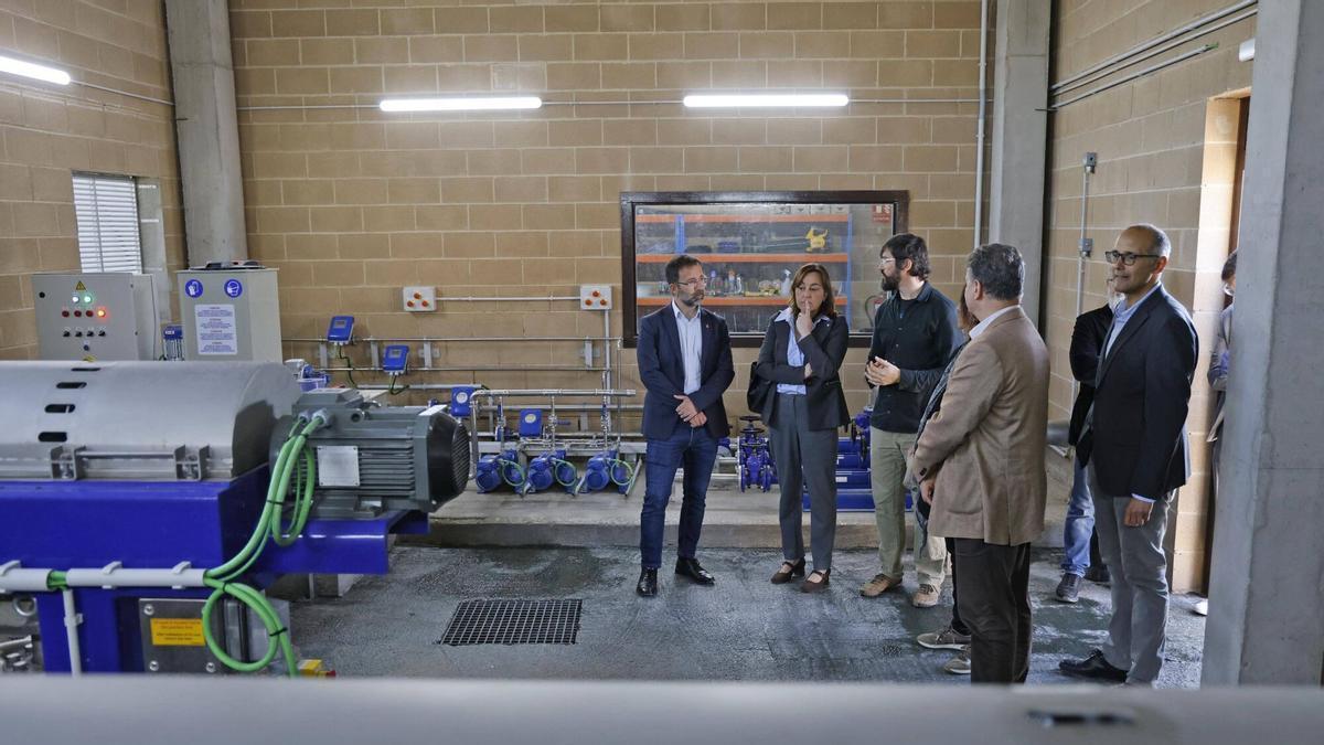Les imatges de la inauguració de la nova depuradora de Sant Gregori