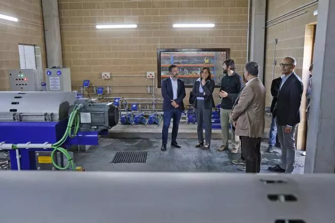 Les imatges de la inauguració de la Depuradora de Sant Gregori