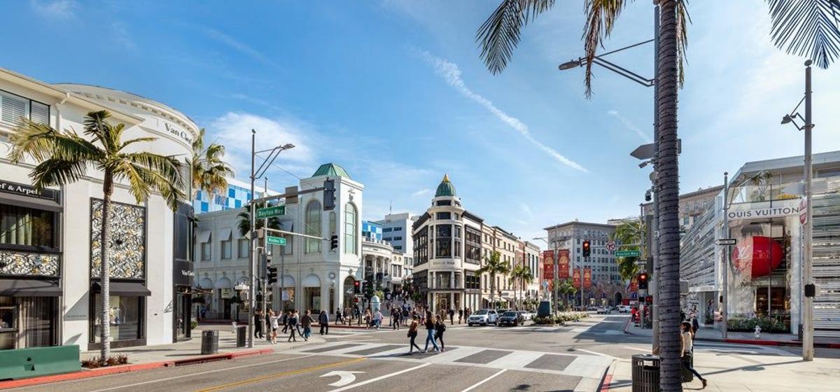 Calle Rodeo Drive en Beverly Hills