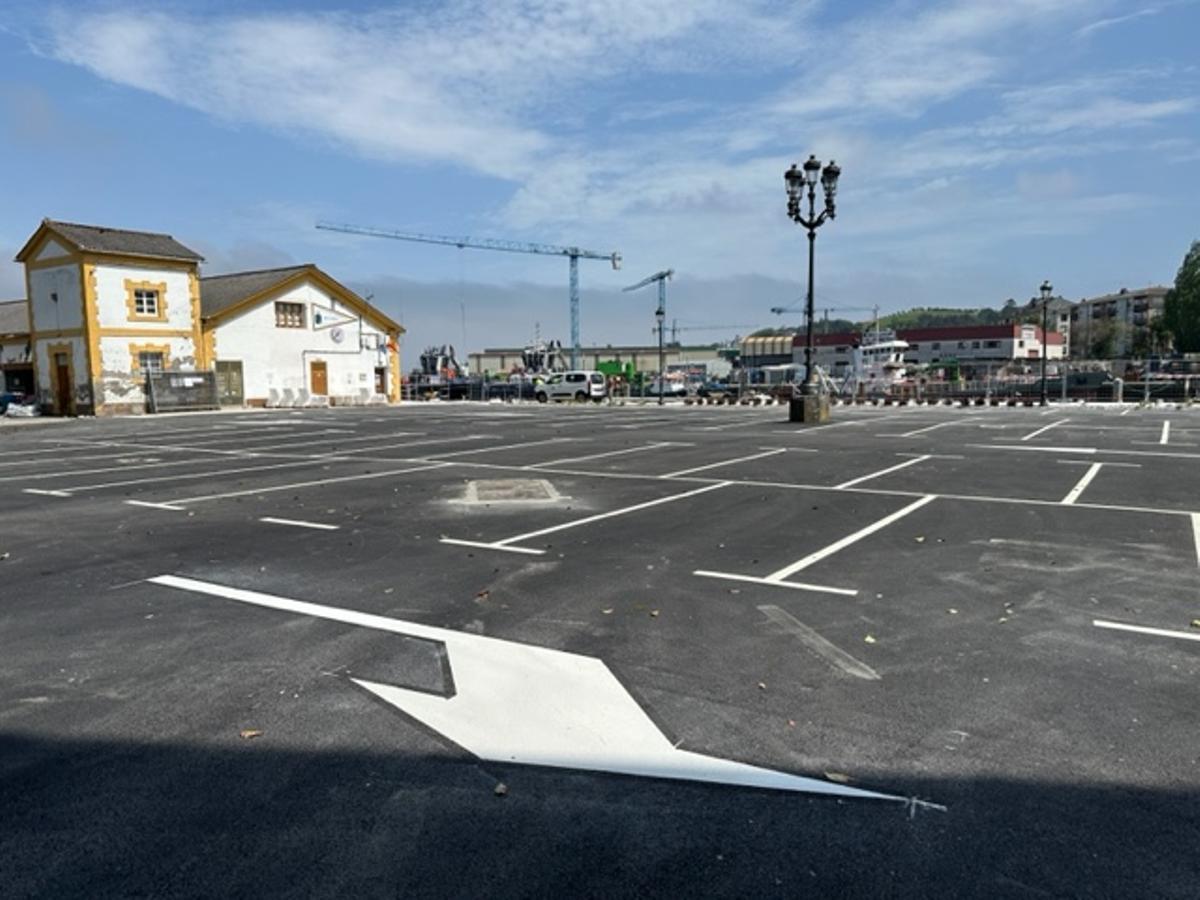 En imágenes: las obras de la Dársena en Navia