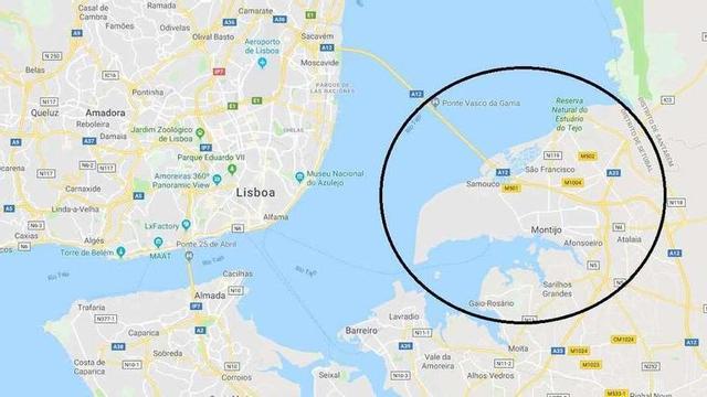 Área de influencia de la investigación iniciada por los portugueses. // FdV
