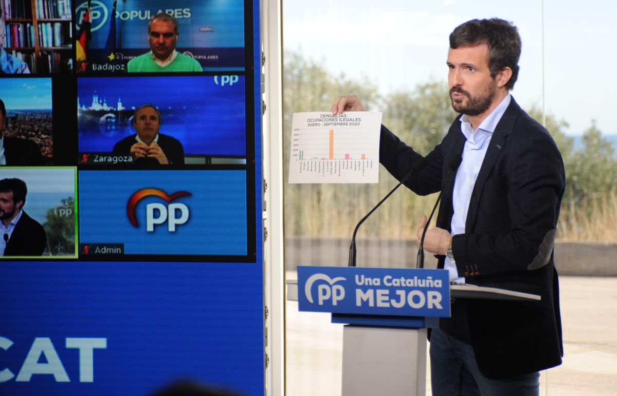 Casado: «Fer un jovenet Frankenstein a la catalana no té sentit» Casado: «Fer un jovenet Frankenstein a la catalana no té sentit»