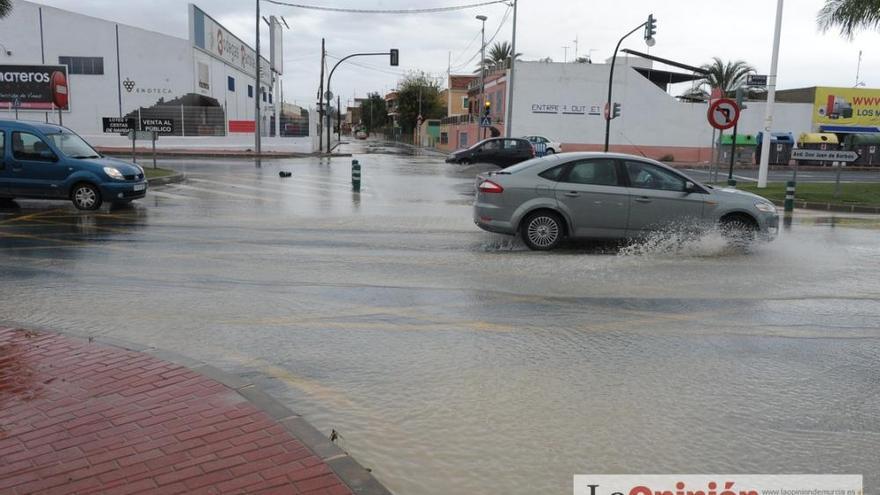 Las consecuencias del temporal en Murcia