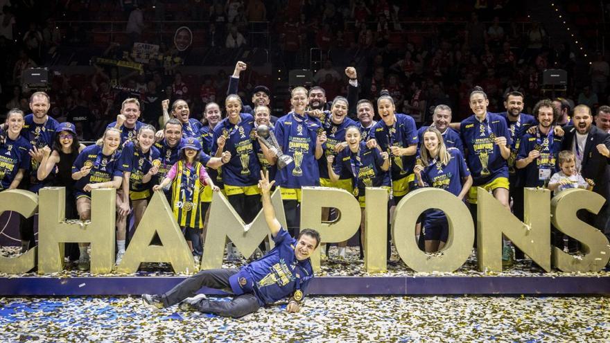 Miguel Méndez siempre reina en abril: cuarto título de Euroliga del vigués