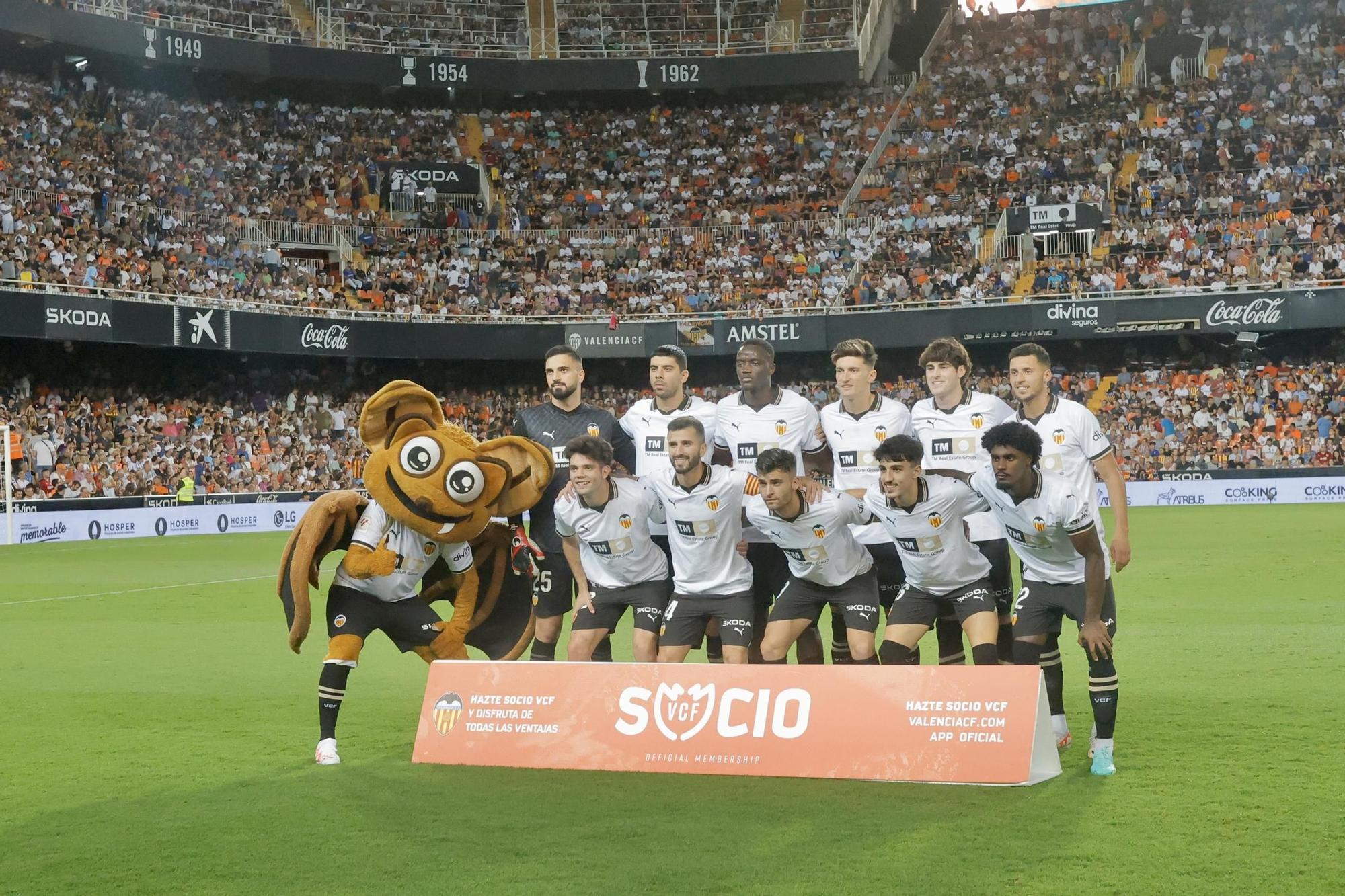 Valencia CF - Real Sociedad en imágenes