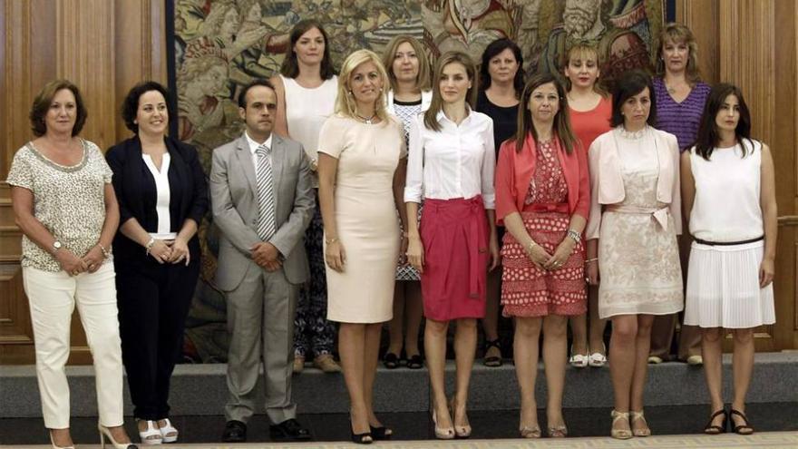 El apoyo de la reina Letizia