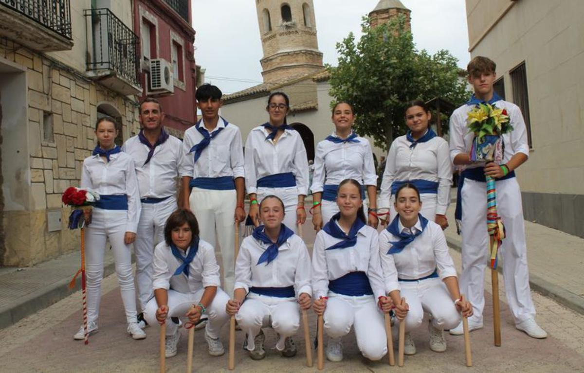 Miembros de la peña La Fragua, pregonera este año. | SERVICIO ESPECIAL