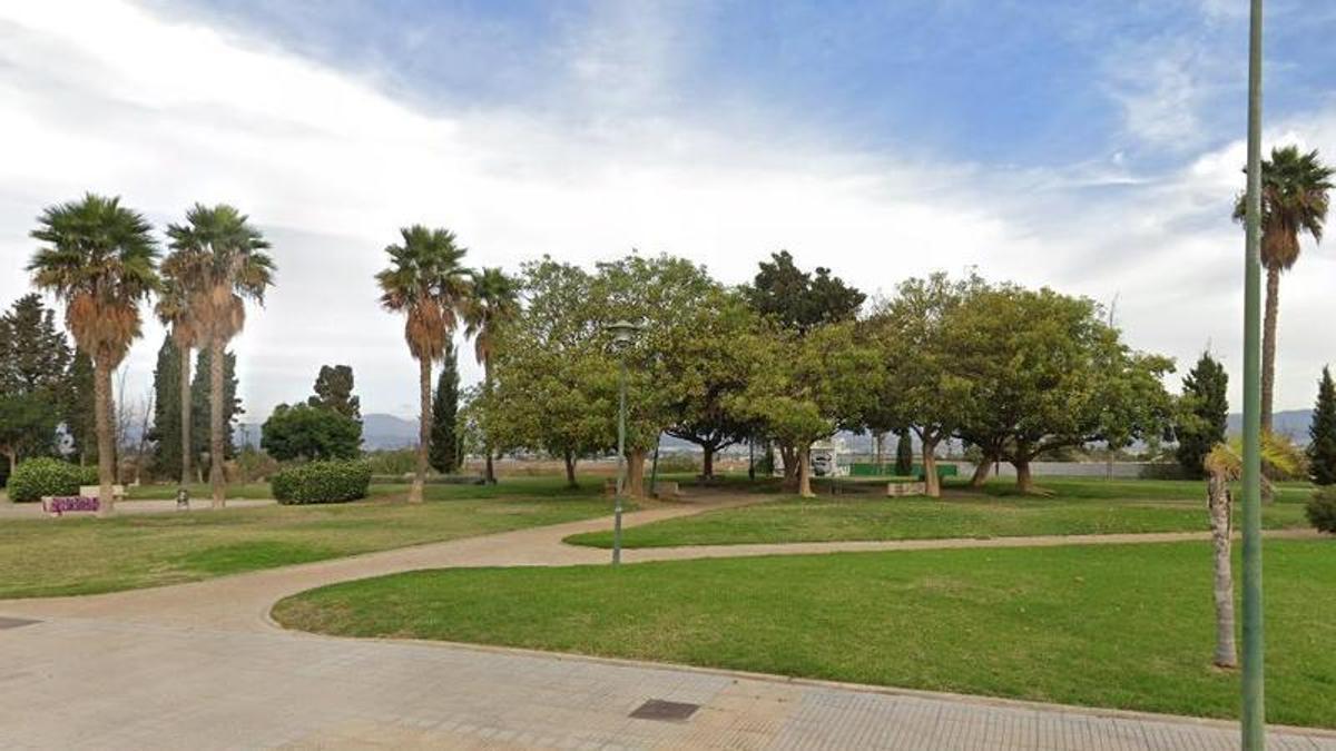 Parque la Cuesta en el distrito Churriana