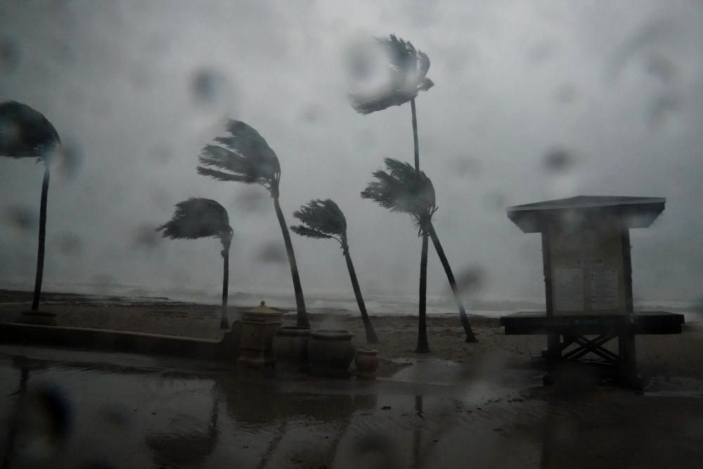 El paso del huracán Irma por Florida