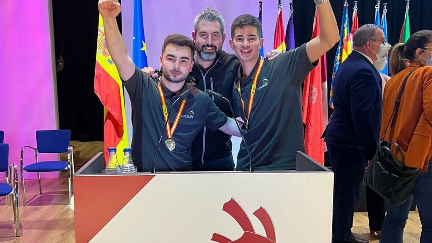 El talent de la Formació Professional gironina brilla als «Spainskills 2022»