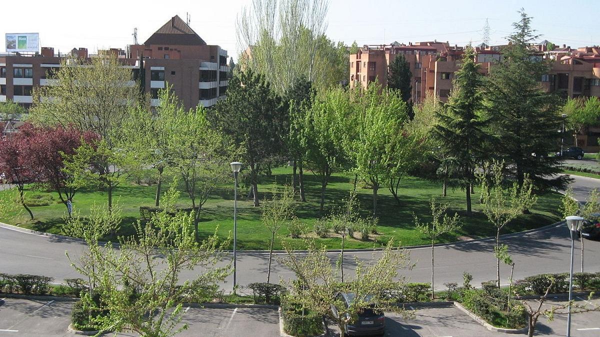 Una gran extensión de parques y zonas verdes en Pozuelo (Madrid)