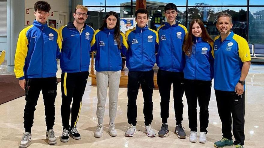 El Club Bádminton Oviedo, número uno del ránking nacional por cuarta semana consecutiva