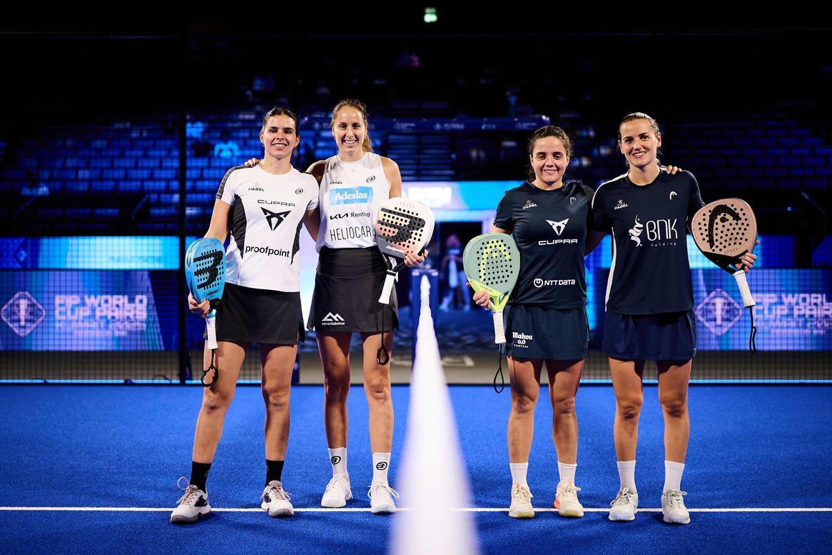 Las cuatro jugadoras que han luchado por el número uno hasta el final
