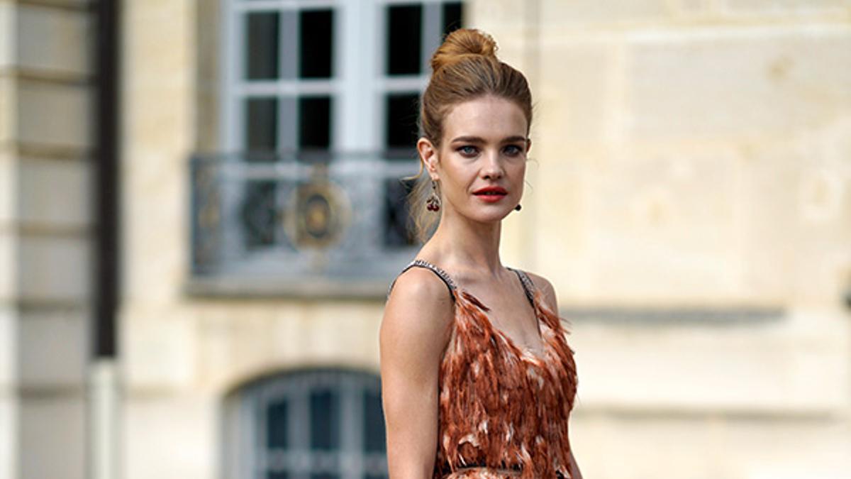 El mejor look de Natalia Vodianova en la Paris Fashion Weeek