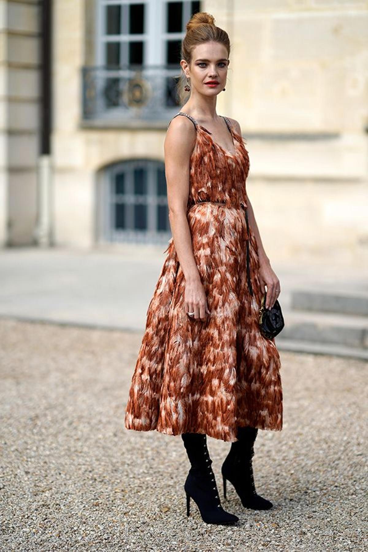 Natalia Vodianova, espectacular en París