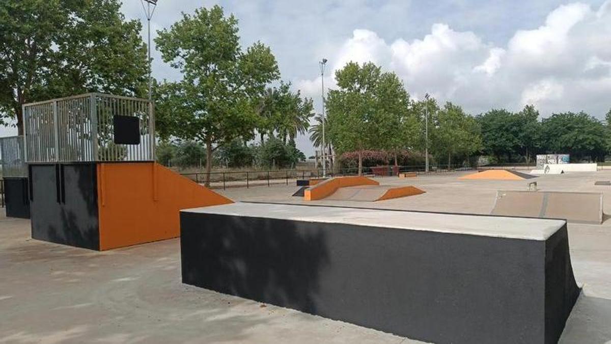 La pista de Skate Park, una de las opcionesque podrán votar los vecinos como espacio sin humo.