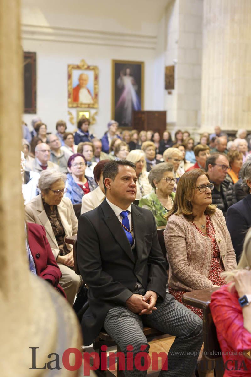 Fiestas de Caravaca: misa Pontifical en el día de la Vera Cruz