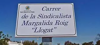 Margalida 'Llogat', primera mujer en dar nombre a una calle en Sant Josep