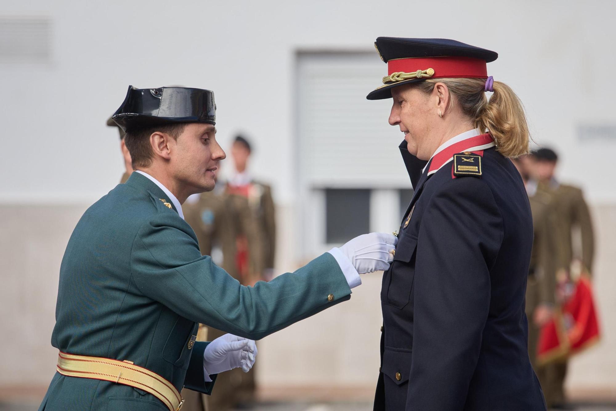 Imatges de la Guàrdia Civil celebrant la seva patrona a Girona