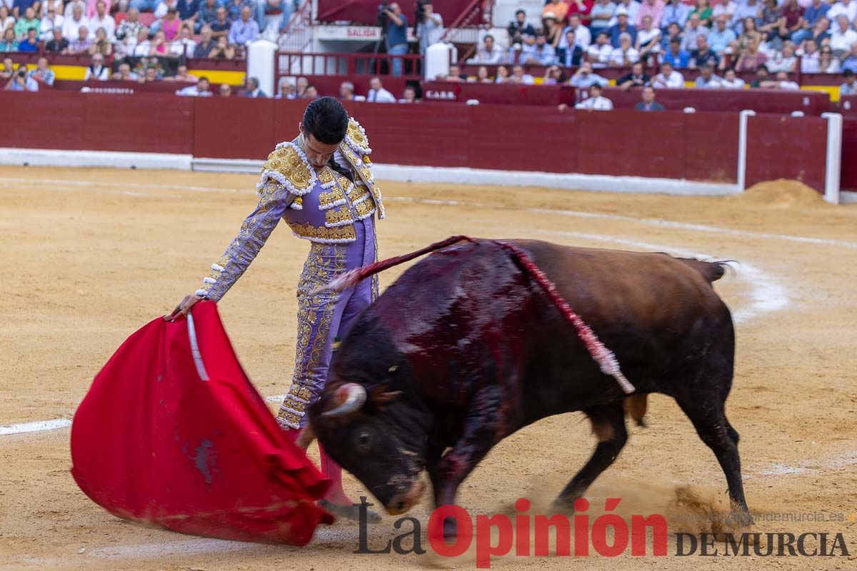 Segunda corrida de la Feria Taurina de Murcia (Castella, Manzanares y Talavante)