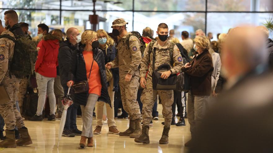 Más de 200 militares asturianos ponen rumbo a Mali