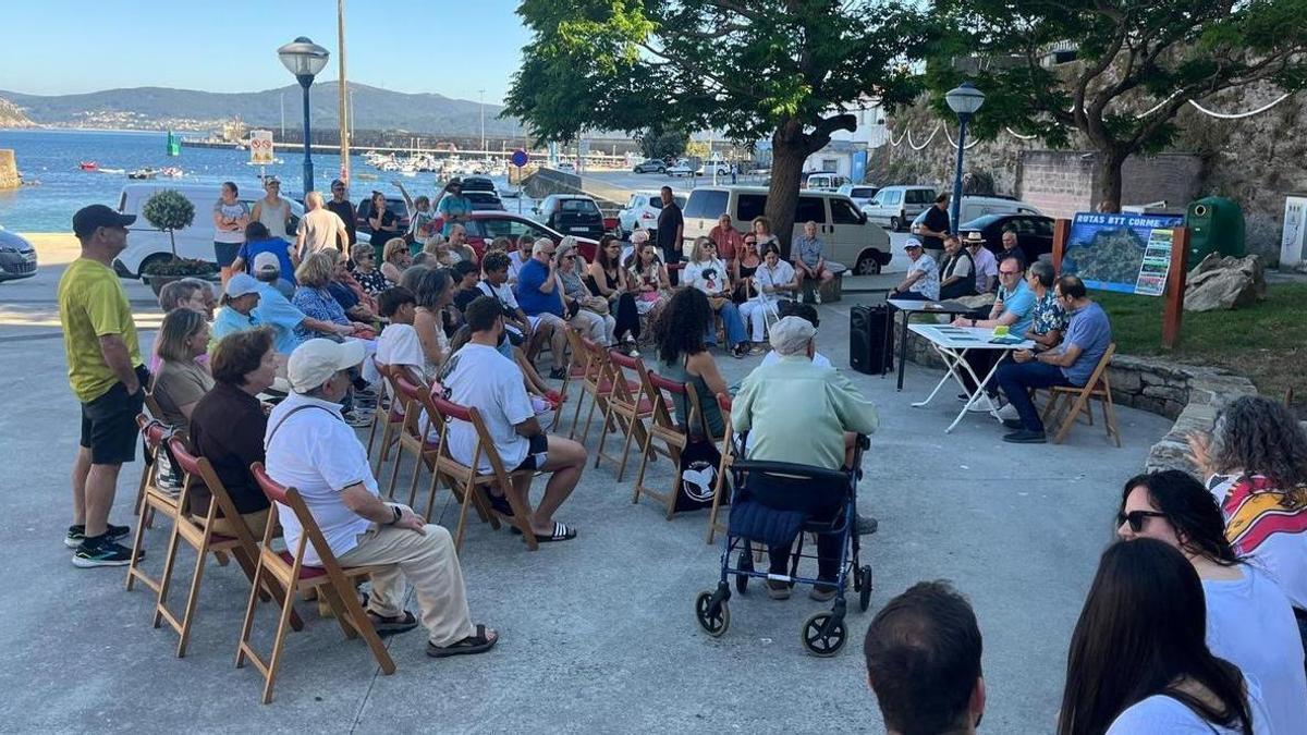 Acto de presentación de 'Travesía' en Corme.