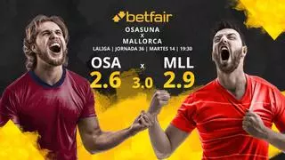 CA Osasuna vs. RCD Mallorca: horario, TV, estadísticas, clasificación y pronósticos