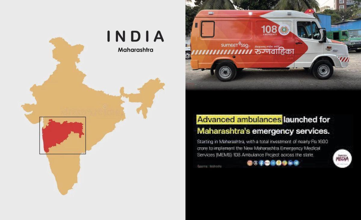 SumeetSSG proporcionará los servicios sanitarios de emergencia al estado Maharashtra de India por 180 millones de euros
