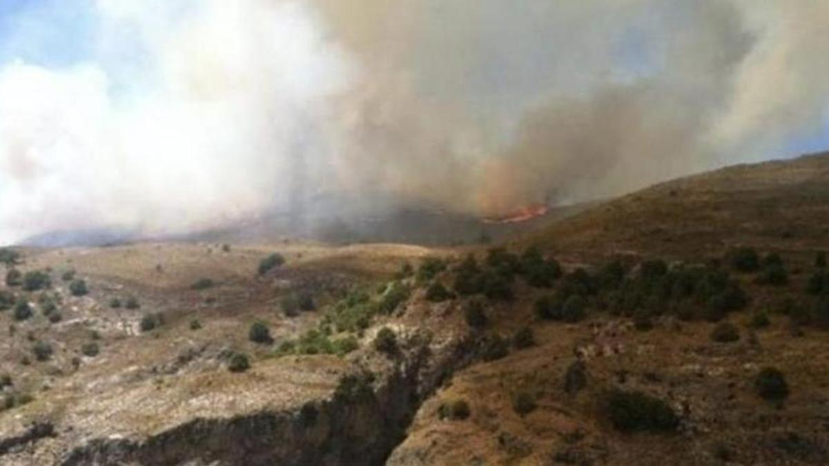 La Unidad de Policía Nacional Adscrita a la Comunidad Autónoma de Andalucía (UPA) esclarece el incendio provocado en el Paraje Portugalejo, en Canillas de Aceituno