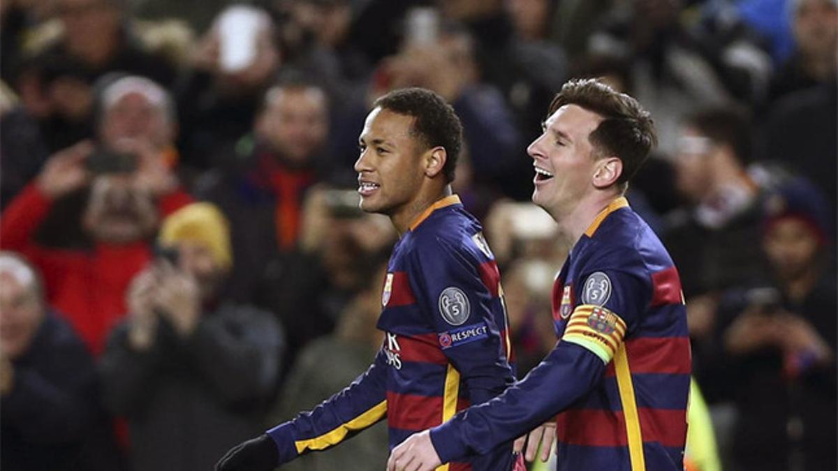 Neymar y Messi se intercambian visitas a los juzgados