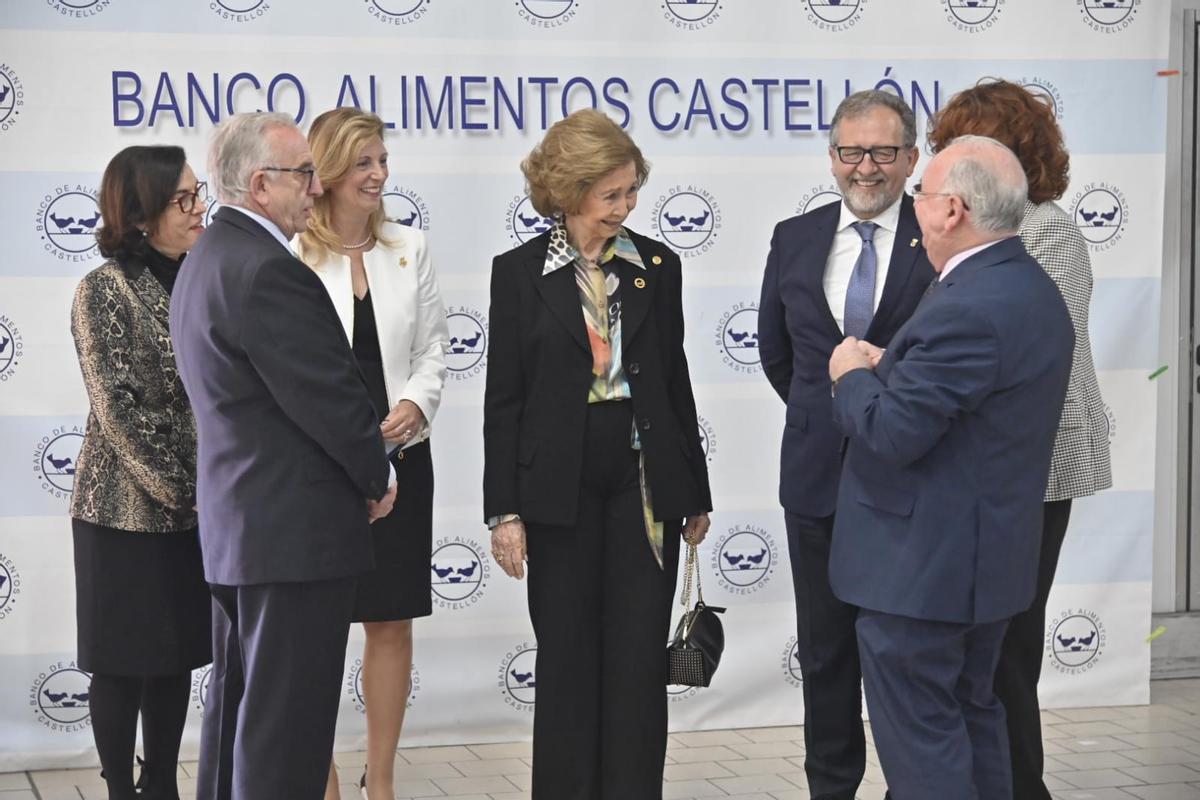 La reina Sofía visita Castelló: las primeras imágenes