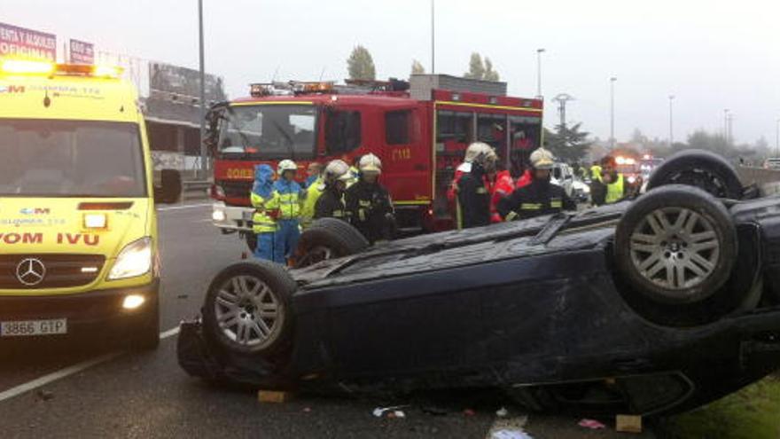 Comunidad de Madrid en el lugar situado en el kilómetro 30 de la carretera de La Coruña en sentido salida de Madrid.