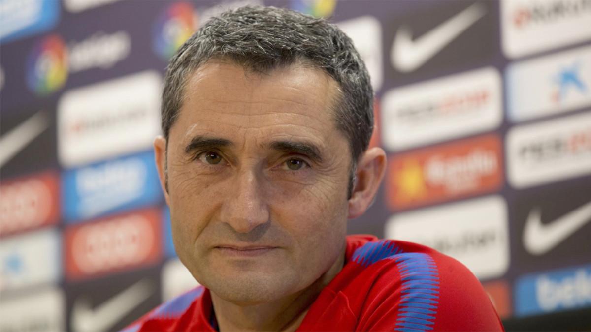 Ernesto Valverde, entrenador del FC Barcelona