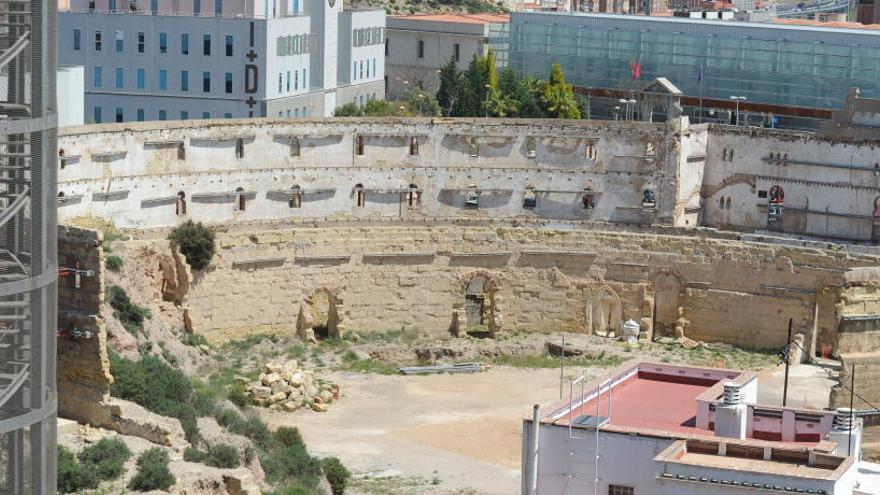 Zona del anfiteatro, en una foto de archivo.