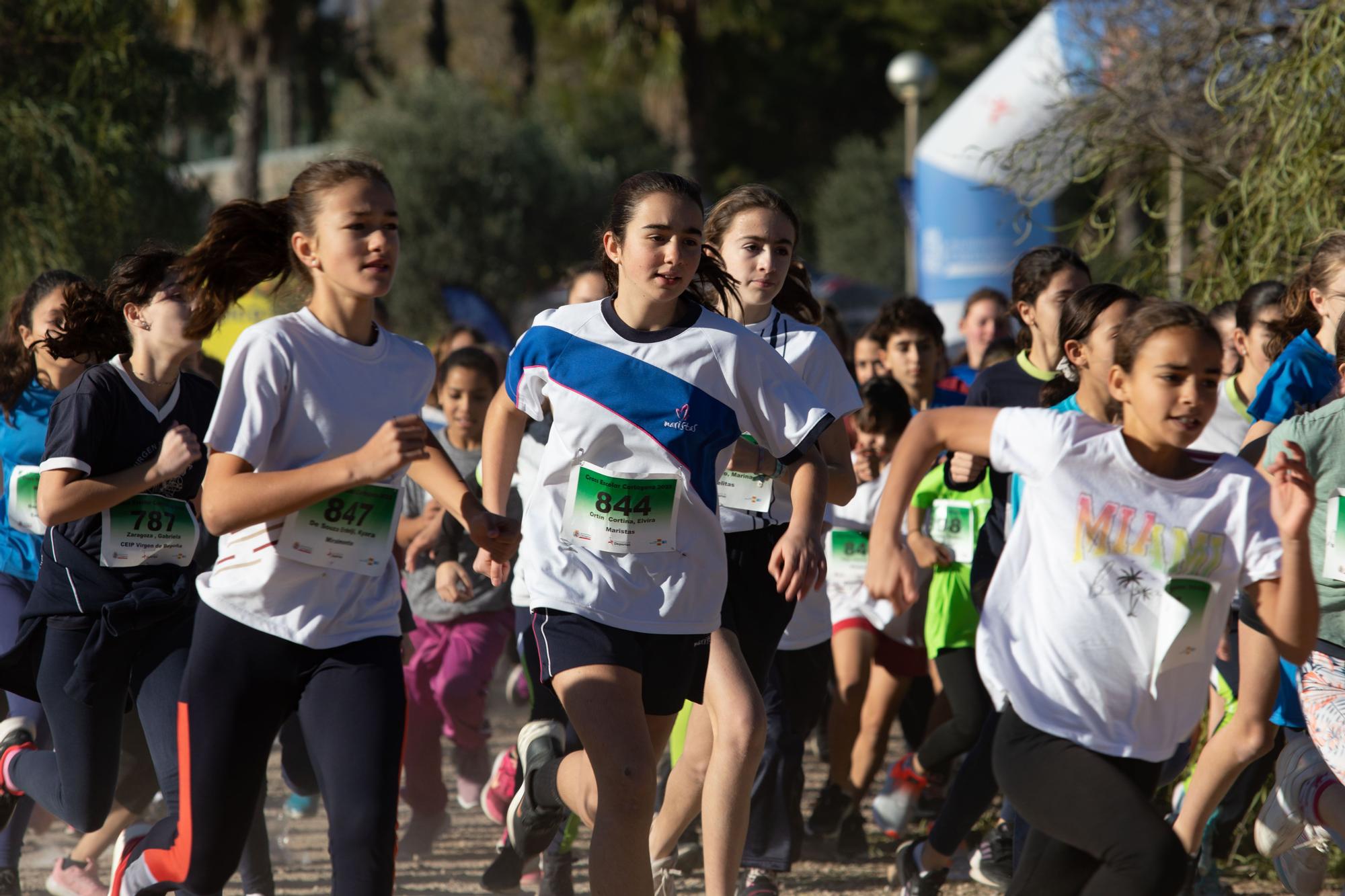 Las imágenes del Cross Escolar en Cartagena