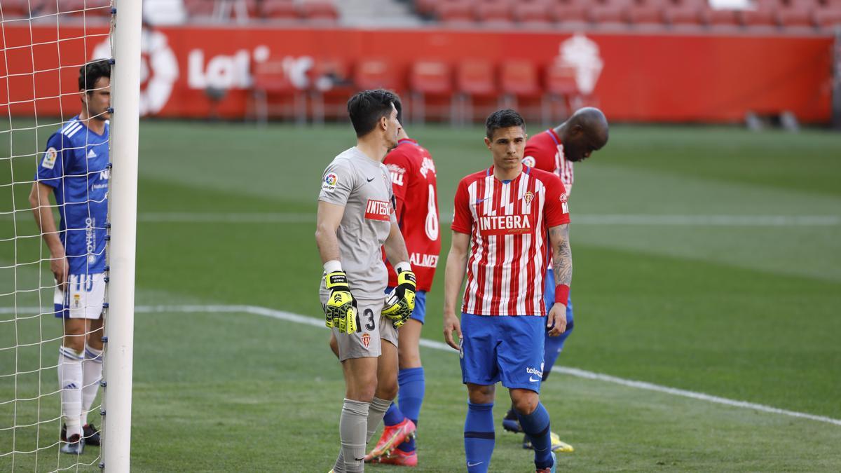 En imágenes: el derbi entre el Sporting y el Real Oviedo