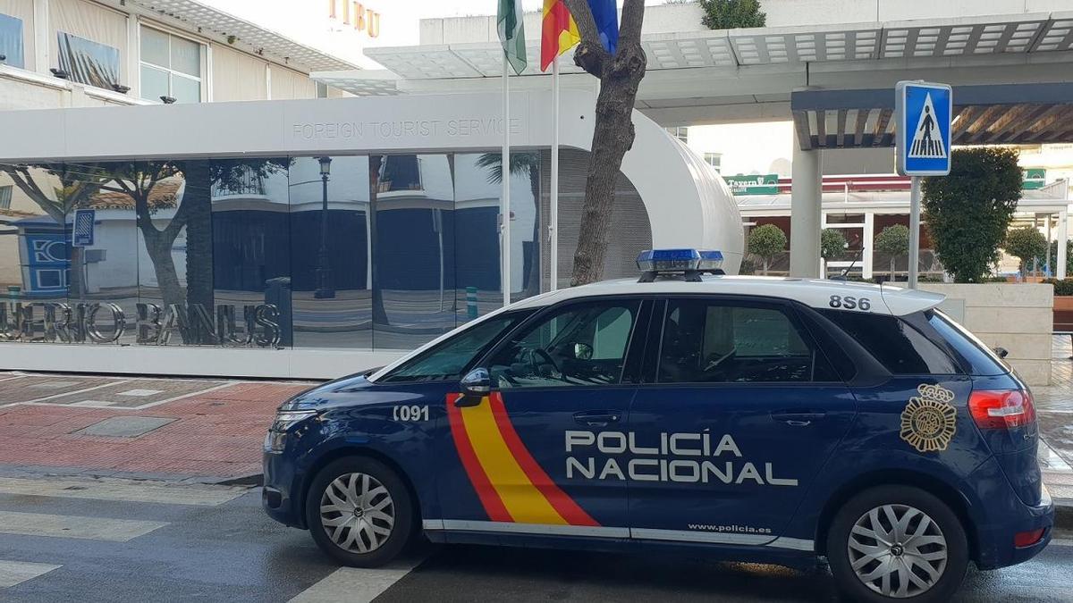 Radiopatrulla de la Policía Nacional.