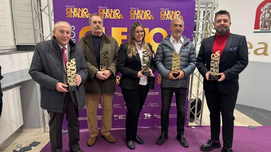 Los premios por el paso. | CEDIDA