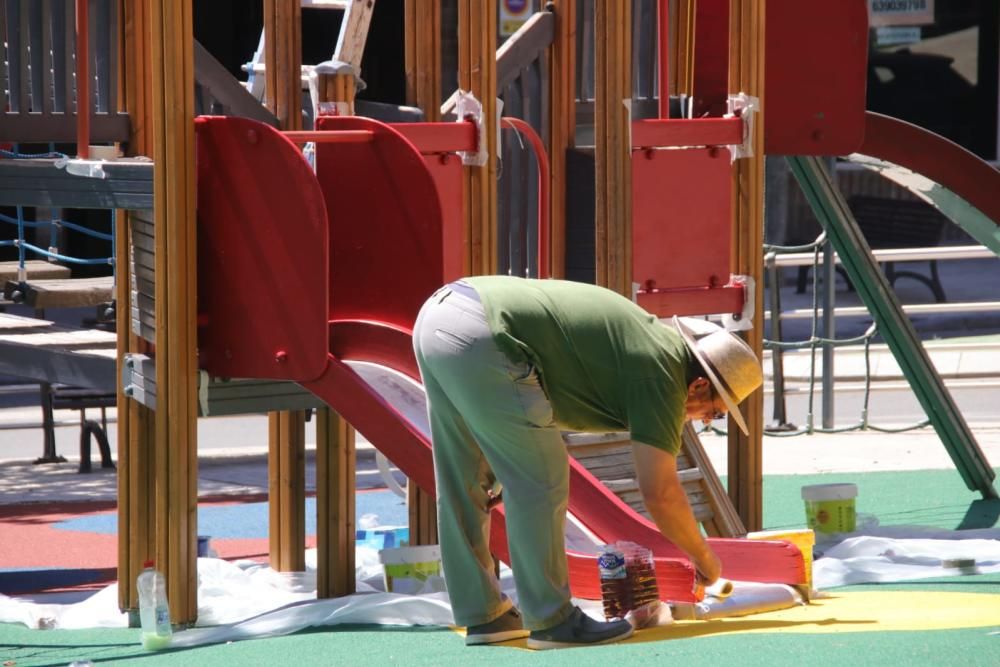 Alcoy mantiene los parques infantiles cerrados