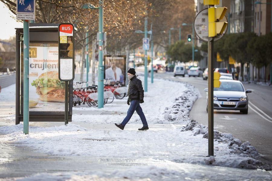 Ola de frío en Aragón