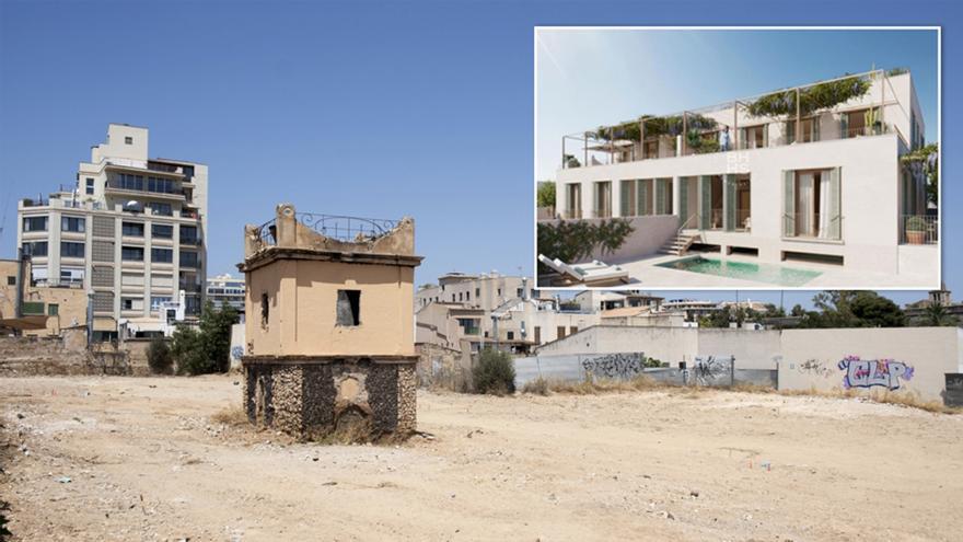Levantarán diez viviendas de hasta 8,5 millones de euros en los Rentadors del barrio de es Jonquet de Palma