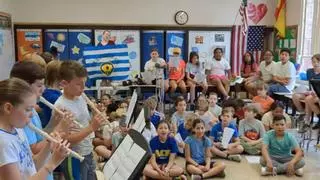 El himno del Hércules, en versión "spanglish" en Ohio gracias a un maestro de Alicante