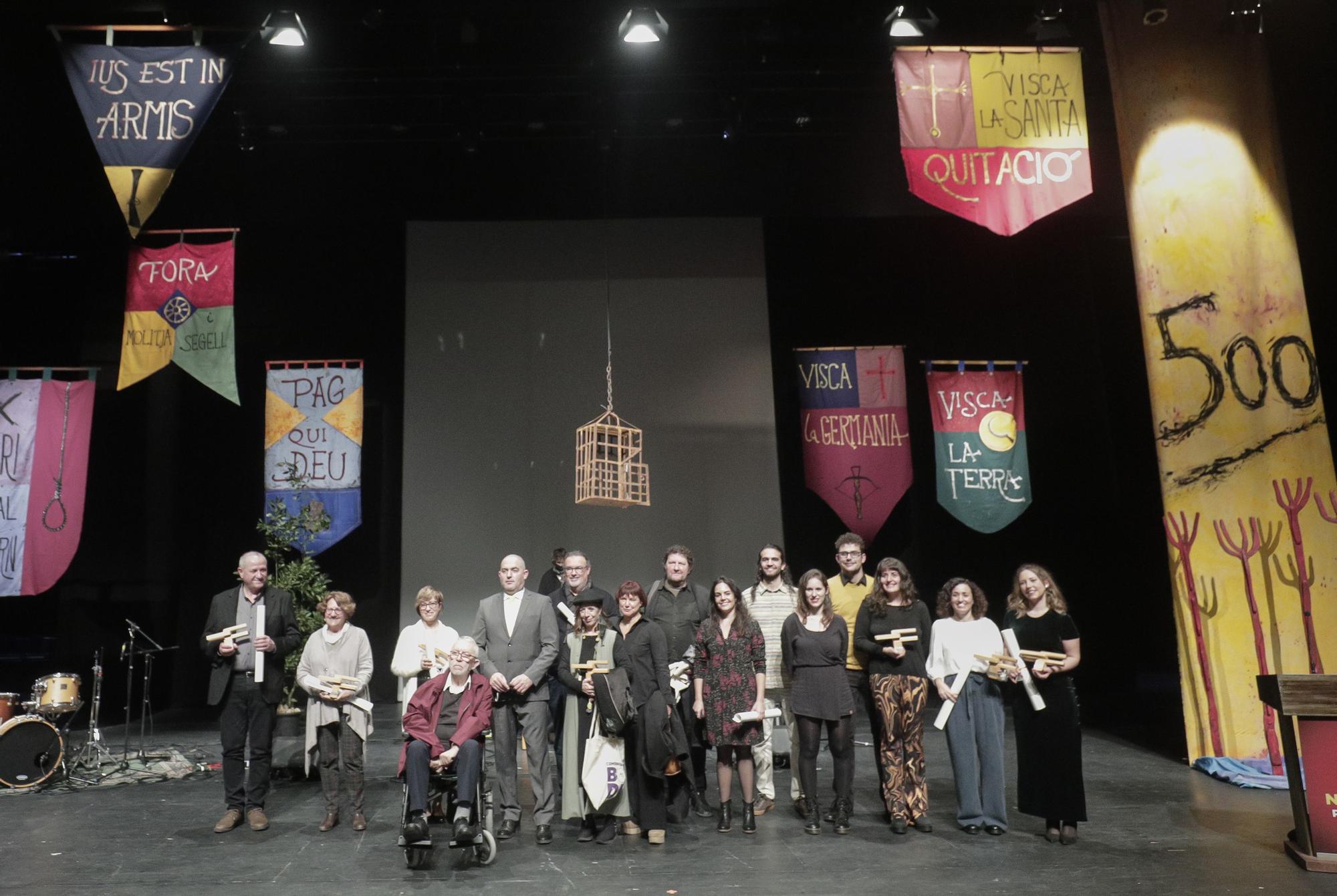 La Nit de la Cultura premia al Sans por su «labor imprescindible» en el teatro