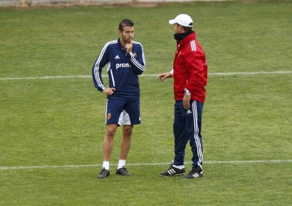 Entrenamiento del miércoles del Real Zaragoza