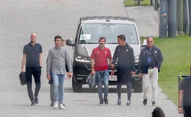 Las mejores imágenes del entrenamiento de hoy del Barça en Salzburgo