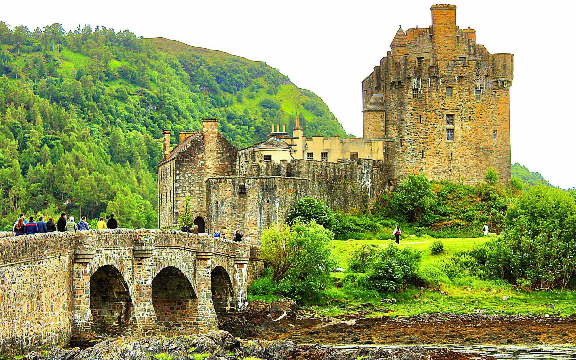 El castillo de Eilean fue tomado por españoles durante un mes