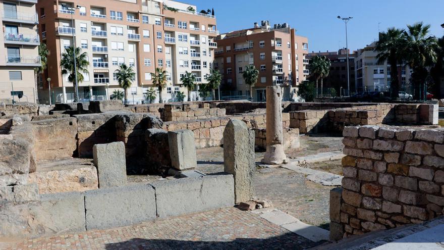 Restos arqueológicos de las Termas Romanas de Mura, en Llíria.