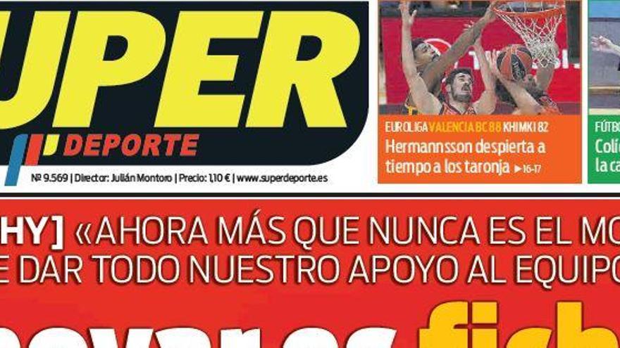 Esta es la portada de SUPER